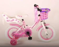 Volare Rose Kinderfiets - 12 Inch - Meisjes - Roze/wit - 95% Afgemonteerd -Speelgoed 1200x956 2