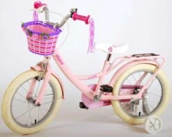 Volare Ashley Kinderfiets - Meisjes - 16 Inch - Roze - 95% Afgemonteerd -Speelgoed 1200x957 2