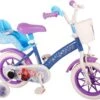 Volare Disney Frozen Kinderfiets - Meiden - 12 Inch - Blauw Paars - Doortrapsysteem -Speelgoed 1200x969