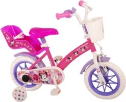 Disney Minnie Cutest Ever! Kinderfiets - Meiden - 12 Inch - Roze - Doortrapper -Speelgoed 1200x970 3