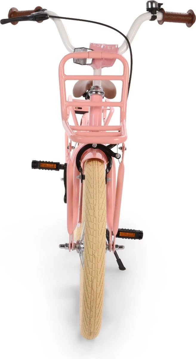 SJOEF Classic Meisjesfiets 18 Inch - Roze 10 SJOEF Classic Meisjesfiets 18 Inch - Roze - Afbeelding 8