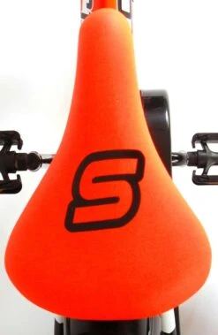 Volare Sportivo Kinderfiets - Jongens - 14 Inch - Neon Oranje/Zwart - 95% Afgemonteerd -Speelgoed 782x1200