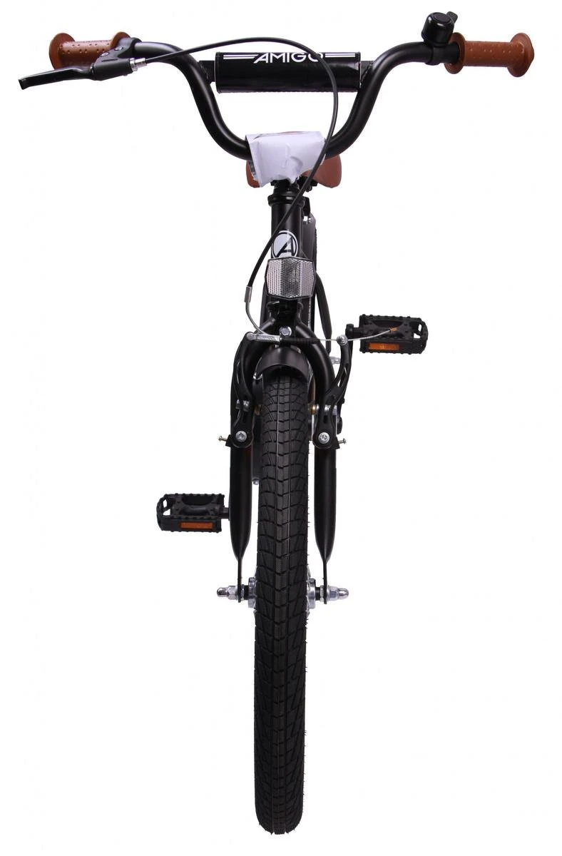 AMIGO BMX Fun- Kinderfiets 20 Inch - Jongens - Zwart 12 AMIGO BMX Fun- Kinderfiets 20 Inch - Jongens - Zwart - Afbeelding 10