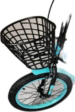 Kinderfiets - 16 Inch Kinderfiets -vanaf 4-7 Jaar Jongens En Meisjes Fietsen - Terugtrap -Rem -Stabilisatoren（2 Zijwieltjes）- Mandje - Achterbank - Groen -Speelgoed 807x1200