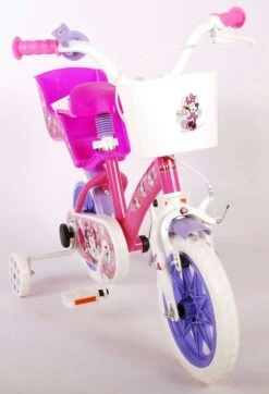 Disney Minnie Cutest Ever! Kinderfiets - Meiden - 12 Inch - Roze - Doortrapper -Speelgoed 819x1200