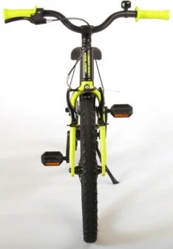Volare Blaster Kinderfiets - Jongens - 18 Inch - Zwart Geel Groen - Prime Collection -Speelgoed 833x1200