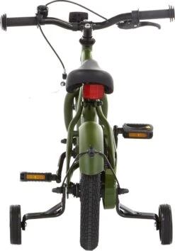 Nogan Harley - Kinderfiets - Jongensfiets - 12 Inch - Leger Groen -Speelgoed 837x1200