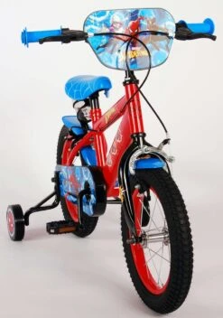 Spider-Man Kinderfiets - Jongens - 14 Inch - Rood/Blauw - Twee Handremmen -Speelgoed 841x1200