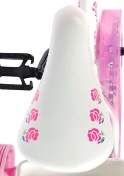 Volare Rose Kinderfiets - Meisjes - 14 Inch - Roze Wit - 95% Afgemonteerd -Speelgoed 848x1200