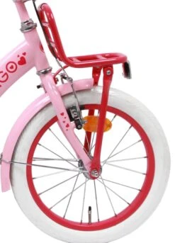 Amigo Sweetheart Meisjesfiets - Kinderfiets 16 Inch - Roze -Speelgoed 865x1200