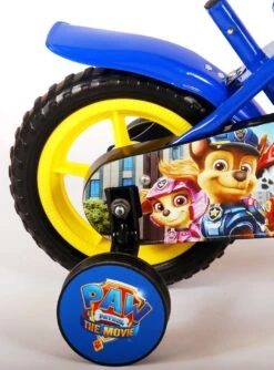 Nickelodeon Paw Patrol The Movie Kinderfiets - Jongens - 10 Inch - Blauw - Doortrapper -Speelgoed 887x1200