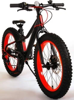 Volare Gradient Kinderfiets – Jongens – 20 Inch – Zwart Oranje Rood – 6 Speed – Prime Collection -Speelgoed 890x1200