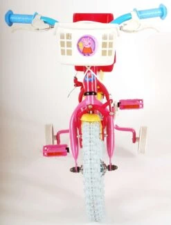 Volare Peppa Pig Kinderfiets - Meisjes - 12 Inch - Roze - 2 Handremmen -Speelgoed 914x1200