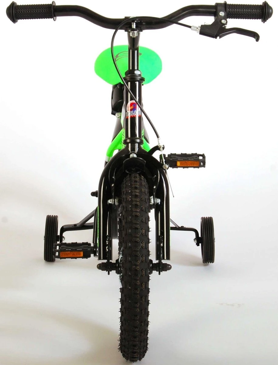 Volare Sportivo Kinderfiets - Jongens - 14 Inch - Neon Groen/Zwart - 95% Afgemonteerd 16 Volare Sportivo Kinderfiets - Jongens - 14 Inch - Neon Groen/Zwart - 95% Afgemonteerd - Afbeelding 14