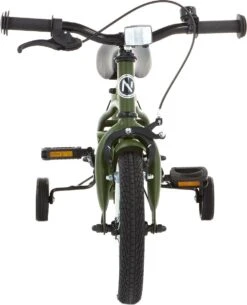 Nogan Harley - Kinderfiets - Jongensfiets - 12 Inch - Leger Groen -Speelgoed 972x1200 1