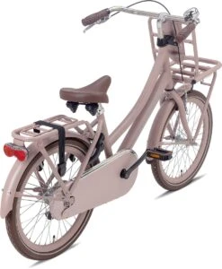 Valetta Cargo - Transportfiets - Meisjesfiets - 20 Inch - Mat Flamingo -Speelgoed 987x1200 1