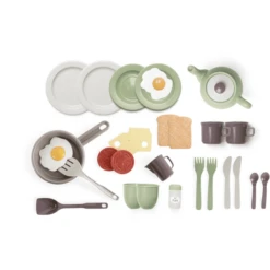 Dantoy Green Tuin Ontbijt Set 10 Dantoy Green Tuin Ontbijt Set -Speelgoed dantoy green tuin ontbijt set a332343 3