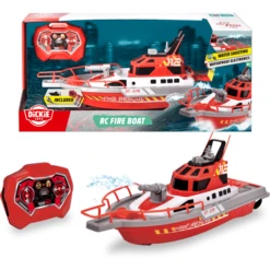 DICKIE RC Brandweerboot, RTR -Speelgoed dickie rc brandweerboot rtr a315014 2
