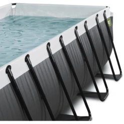 EXIT TOYS EXIT Black Leather Zwembad 400x200x100cm Met Filterpomp - Zwart 10 EXIT TOYS EXIT Black Leather Zwembad 400x200x100cm Met Filterpomp - Zwart -Speelgoed exit black leather zwembad 400x200x100cm met filterpomp zwart a337680 3