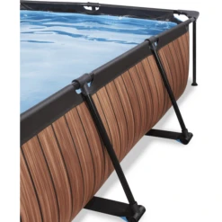 EXIT TOYS EXIT Frame Pool 220x150x60cm (12v Cartridge Filterpomp) - Houtlook -Speelgoed exit frame pool 220x150x60cm 12v cartridge filterpomp houtlook a305884 2