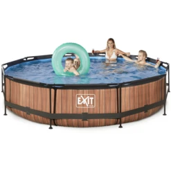 EXIT TOYS EXIT Frame Pool ø300x76cm (12v) - HoutlookEXIT Frame Pool ø360x76cm (12v) - Houtlook -Speelgoed exit frame pool o300x76cm 12v houtlookexit frame pool o360x76cm 12v houtlook a305879 2