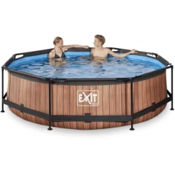 EXIT TOYS EXIT Frame Pool ø300x76cm (12v) - HoutoptiekEXIT PeakPro ø10ft Zwart -Speelgoed exit frame pool o300x76cm 12v houtoptiekexit peakpro o10ft zwart a305877 3