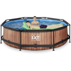 EXIT TOYS EXIT Frame Pool ø300x76cm (12v) - HoutoptiekEXIT PeakPro ø10ft Zwart -Speelgoed exit frame pool o300x76cm 12v houtoptiekexit peakpro o10ft zwart a305877 4