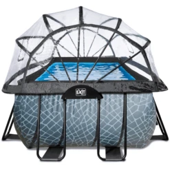 EXIT TOYS EXIT Frame Zwembad 4x2x1,22m (12v Sand Filter) - Grijs + Zonnedak + Warmtepomp 10 EXIT TOYS EXIT Frame Zwembad 4x2x1,22m (12v Sand Filter) - Grijs + Zonnedak + Warmtepomp -Speelgoed exit frame zwembad 4x2x1 22m 12v sand filter grijs zonnedak warmtepomp a305970 3