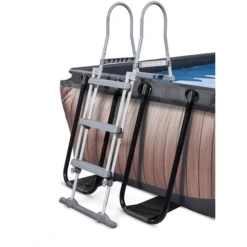 EXIT TOYS EXIT Wood Pool 540x250x100cm Met Afdekking, Sand Filter En Warmtepomp, Bruin -Speelgoed exit wood pool 540x250x100cm met afdekking sand filter en warmtepomp bruin a294606 4