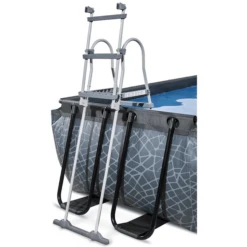 EXIT TOYS EXIT Zwembad Stone 400x200cm Met Overkapping En Zandfilterpomp - Grijs -Speelgoed exit zwembad stone 400x200cm met overkapping en zandfilterpomp grijs a269406 3