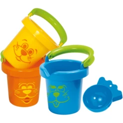 Gowi Grappige Babyemmer - Set Van 3 In Net -Speelgoed gowi grappige babyemmer set van 3 in net a375454 2