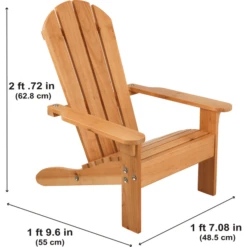 Kidkraft ® Adirondack Stoel - Honingkleurig -Speelgoed kidkraft adirondack stoel honingkleurig a312837 3