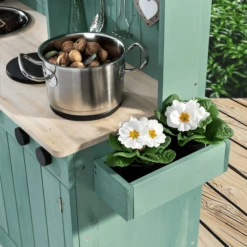 MUDDY BUDDY Buitenspeelkeuken "Explorer" Saliegroen -Speelgoed muddy buddy buitenspeelkeuken explorer saliegroen a412341 2