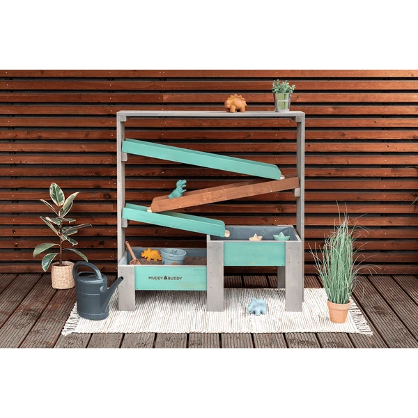 MUDDY BUDDY Waterbaan "Aqua Tower" Warmgrijs Salie 7 MUDDY BUDDY Waterbaan "Aqua Tower" Warmgrijs Salie - Afbeelding 5