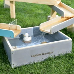 MUDDY BUDDY Waterbaan "Aqua Traveller" Naturel-wolkengrijs-petrol 11 MUDDY BUDDY Waterbaan "Aqua Traveller" Naturel-wolkengrijs-petrol -Speelgoed muddy buddy waterbaan aqua traveller naturel wolkengrijs petrol a412418 4