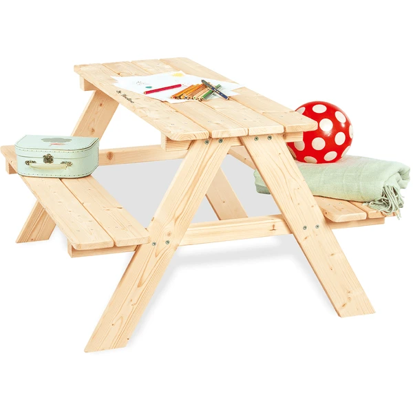 PINOLINO Kinder Picknicktafel Nicki Voor 4 7 PINOLINO Kinder Picknicktafel Nicki Voor 4 - Afbeelding 5
