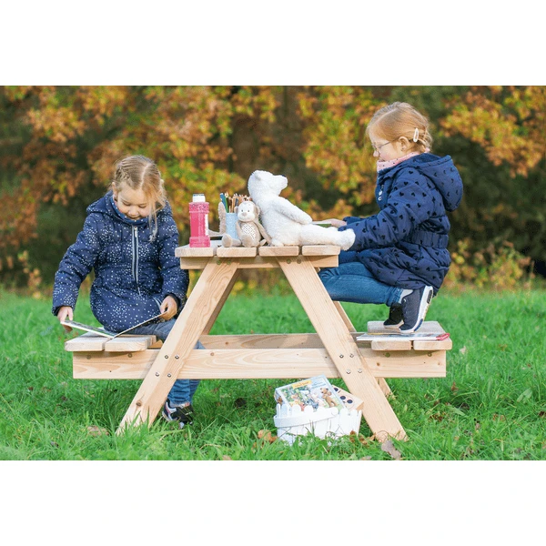Pinolino Nicki Kinderstoelset Voor 4 Maxi, Naturel 7 Pinolino Nicki Kinderstoelset Voor 4 Maxi, Naturel - Afbeelding 5