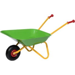 ROLLY TOYS Rolly Metalen Kruiwagen, Groen 271801