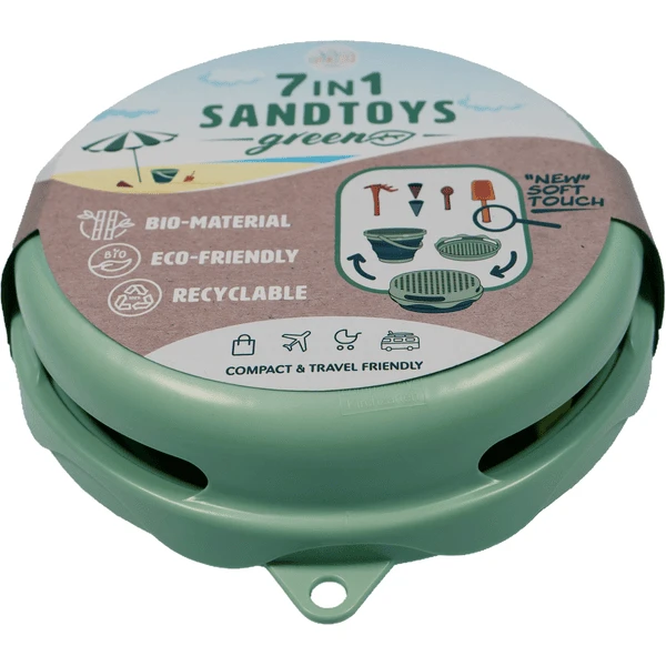 Schildkröt S CHILD KRÖT ® 7in1 Sand Speelgoed Opvouwbare Emmer Set Groen 7 Schildkröt S CHILD KRÖT ® 7in1 Sand Speelgoed Opvouwbare Emmer Set Groen - Afbeelding 5