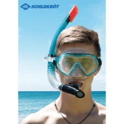 Schildkröt SCHILDKRÖT ® Snorkelset Cayman Turquoise - 3 Stuks, Maat L/XL -Speelgoed schildkroet snorkelset cayman turquoise 3 stuks maat l xl a398112 4