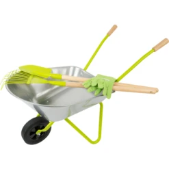 Small Foot ® Kruiwagen Met Tuingereedschap -Speelgoed small foot kruiwagen met tuingereedschap a298723 2