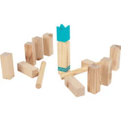 Small Foot ® Vikingspel Kubb Compact " Active -Speelgoed small foot vikingspel kubb compact active a409952 2