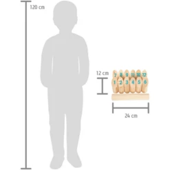 Small Foot ® Vikingspel Kubb Met Getallen " Active 11 Small Foot ® Vikingspel Kubb Met Getallen " Active -Speelgoed small foot vikingspel kubb met getallen active a409951 4