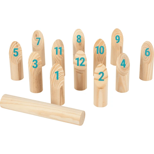 Small Foot ® Vikingspel Kubb Met Getallen " Active 3 Small Foot ® Vikingspel Kubb Met Getallen " Active