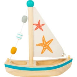 Small Foot ® Water Speelgoed Zeilboot Zeester -Speelgoed small foot water speelgoed zeilboot zeester a304597 1