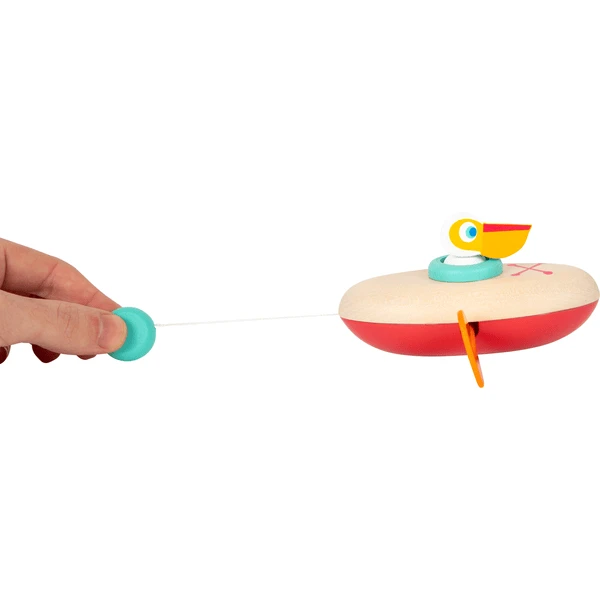 Small Foot ® Waterspeelgoed Opwindbare Kano Pelikaan 7 Small Foot ® Waterspeelgoed Opwindbare Kano Pelikaan - Afbeelding 5