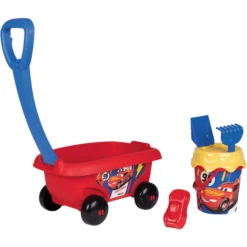 Smoby Cars Handkar Met Sand Emmerset -Speelgoed smoby cars handkar met sand emmerset a342314 3