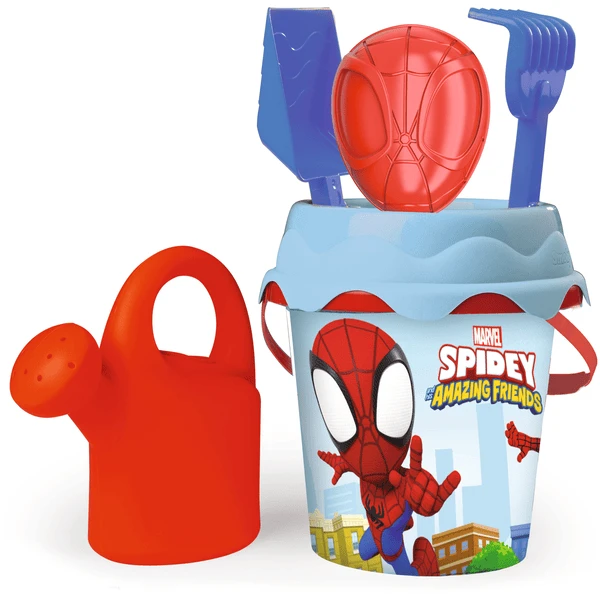Smoby Spidey Sand Emmerset Met Gieter 3 Smoby Spidey Sand Emmerset Met Gieter