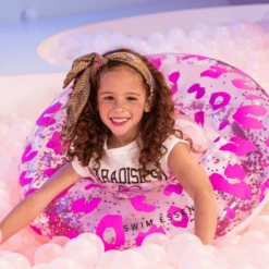 Speelgoed -Speelgoed swim essential s drijvende ring neon luipaard 90 cm a361829 1