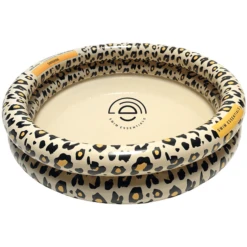 SWIM ESSENTIALS Swim Essential S Print Ed Baby Pool Beige Luipaard 60 Cm 2 Ringen